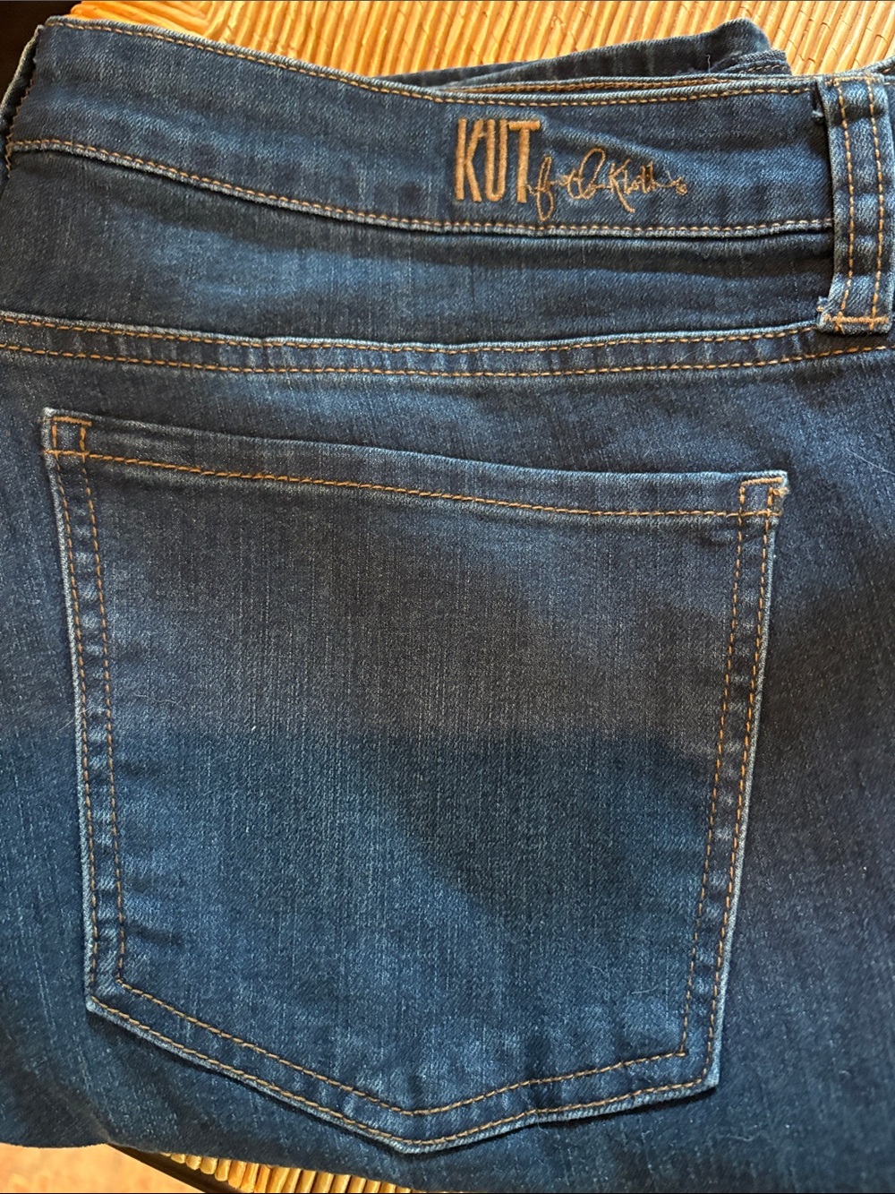 Kut from the Kloth Dark Blue Katy Boyfriend Jeans